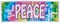 Peace Sign Banner (Pack of 12)